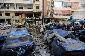 Israel's Strike On Beirut Killed 37 - Lebanon