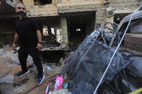 Israel's Strike On Beirut Killed 37 - Lebanon