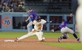 Baseball: Rockies vs. Dodgers