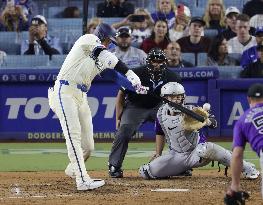 Baseball: Rockies vs. Dodgers