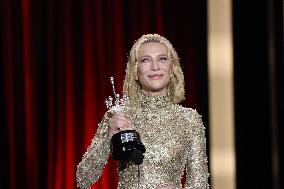 San Sebastian Festival - Cate Blanchett Honored