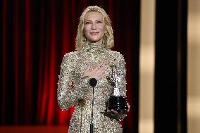 San Sebastian Festival - Cate Blanchett Honored