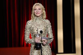 San Sebastian Festival - Cate Blanchett Honored