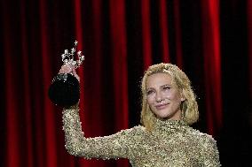 San Sebastian Festival - Cate Blanchett Honored