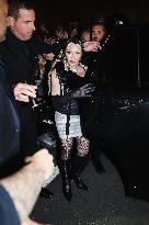 MFW - Madonna At Dolce & Gabbana