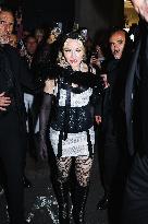 MFW - Madonna At Dolce & Gabbana