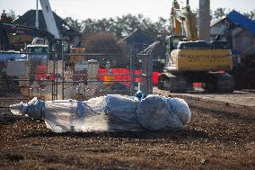 Cleanup Efforts Continue Following Gas Pipeline Explosion Near Houston