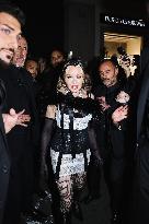 Madonna Celebrity Sightings During The Milan Women's Fashion Week Spring/Summer 2025 In Milan