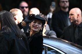 Dolce&Gabbana - Arrivals - Milan Fashion Week - Womenswear Spring/Summer 2025 On September 20, 2024, In Milan, Italy