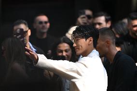 Dolce&Gabbana - Arrivals - Milan Fashion Week - Womenswear Spring/Summer 2025 On September 20, 2024, In Milan, Italy