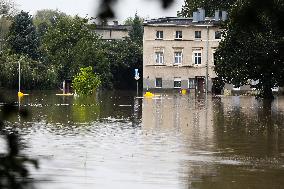 The Flooded City Of Brzeg