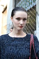 Dolce&Gabbana - Arrivals - Milan Fashion Week - Womenswear Spring/Summer 2025 On September 20, 2024, In Milan, Italy