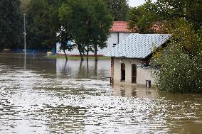 The Flooded City Of Brzeg