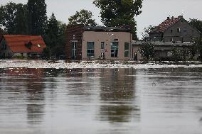 The Flooded City Of Brzeg