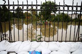 The Flooded City Of Brzeg