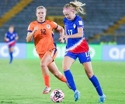 Netherlands v United States: Third Place - FIFA U-20 Women's World Cup Colombia 2024