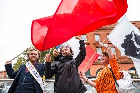 Demonstration Against Macron - Barnier Government - Toulouse