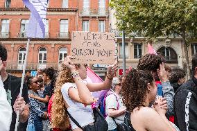 Demonstration Against Macron - Barnier Government - Toulouse