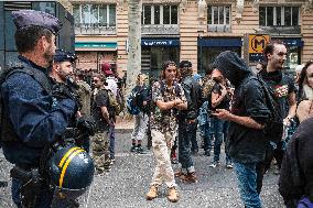 Demonstration Against Macron - Barnier Government - Toulouse