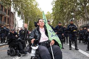 Demonstration Against Macron - Barnier Government - Toulouse