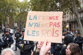 Demonstration Against Macron - Barnier Government - Toulouse