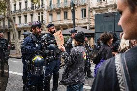 Demonstration Against Macron - Barnier Government - Toulouse