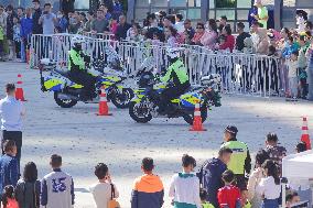 Police Camp Open Day in Yanta