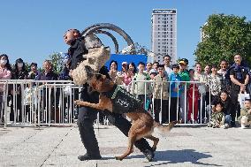 Police Camp Open Day in Yanta