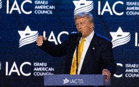 Trump Remarks at IAC Summit - Washington