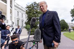 President Biden returns to the White House following his final Quad Summit