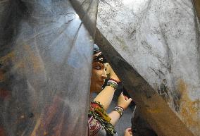 Durga Puja Preparation In India