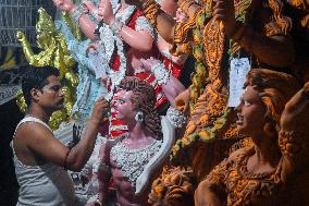 Durga Puja Preparation In India