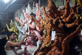 Durga Puja Preparation In India