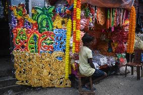 Durga Puja Preparation In India