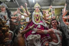 Durga Puja Preparation In India