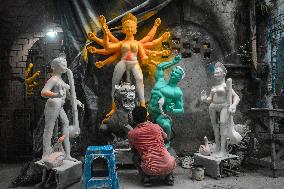 Durga Puja Preparation In India