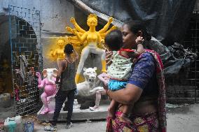 Durga Puja Preparation In India