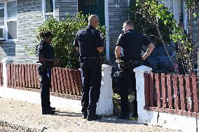 Six People Said To Be Migrants Slashed At A Residence On Fane Court And Everett Avenue In Brooklyn New York