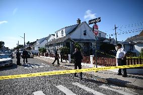 Six People Said To Be Migrants Slashed At A Residence On Fane Court And Everett Avenue In Brooklyn New York