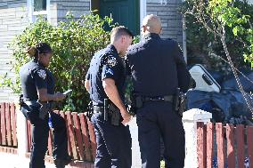 Six People Said To Be Migrants Slashed At A Residence On Fane Court And Everett Avenue In Brooklyn New York