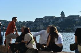 Flooding Of The Danube In Budapest, Hungary