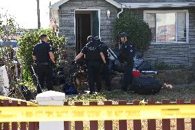 Six People Said To Be Migrants Slashed At A Residence On Fane Court And Everett Avenue In Brooklyn New York