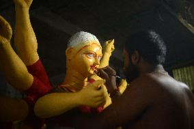 Durga Idol Making Ahead Of Durga Puja