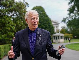 President Biden Returns To The White House After Quad Summit