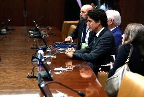 NY: UN Secretary General Meets H.E. Mr. Justin Trudeau, Prime Minister, Canada At The United Nations