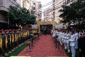 Hezbollah Commander Ibrahim Aqeel Funeral - Beirut