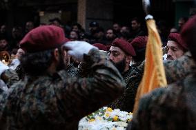 Hezbollah Commander Ibrahim Aqeel Funeral - Beirut