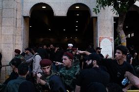 Hezbollah Commander Ibrahim Aqeel Funeral - Beirut