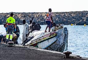 127 Migrants Arrive In El Hierro - Canary Islands