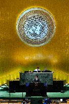 Trudeau At The UN Headquarters - NYC